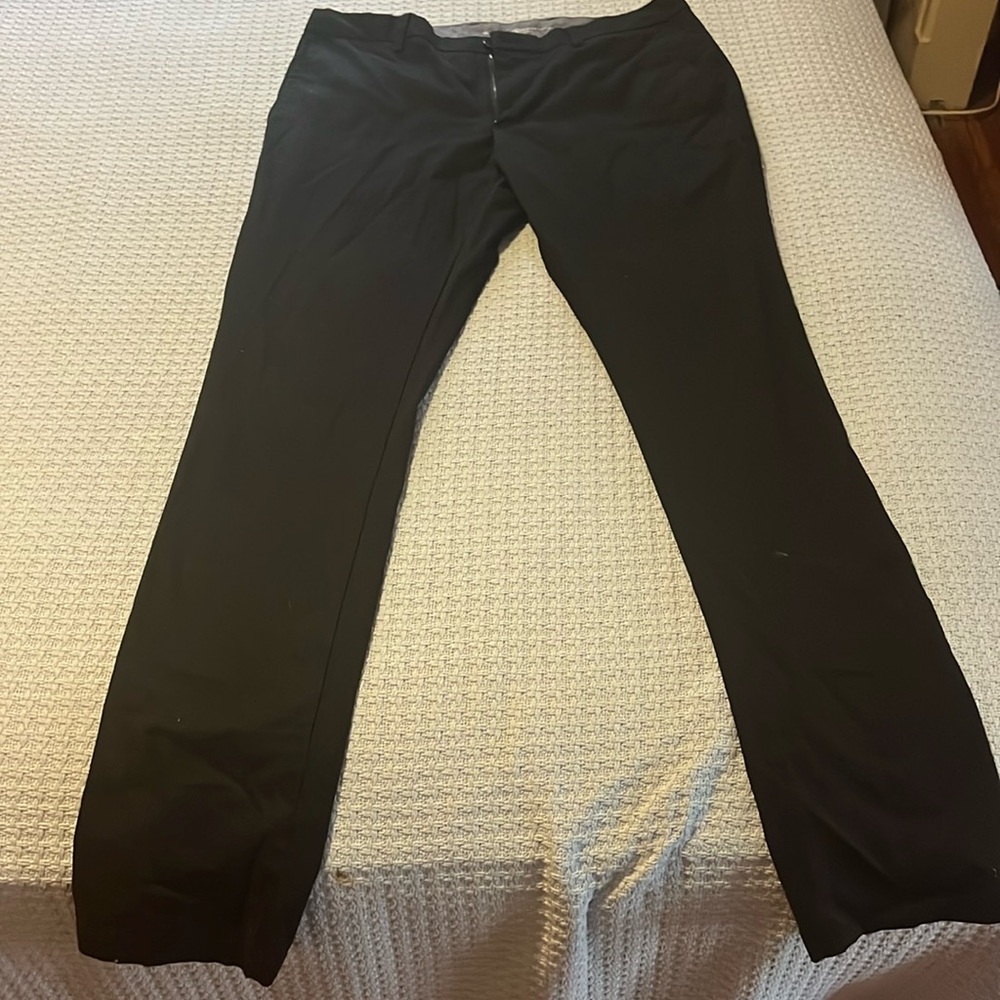 GAP Black Khaki Pants Skinny 34/34